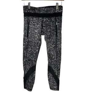 Lululemon‎ Inspire II Crop Woven Leggings Size 4